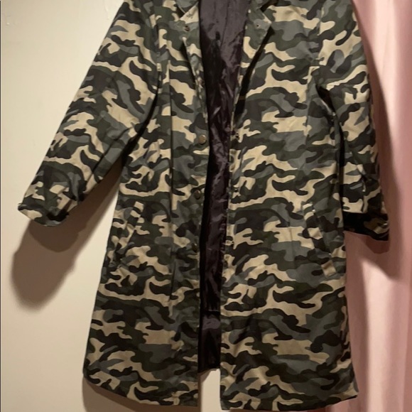 Camouflage MIDI Jacket - Picture 4 of 8